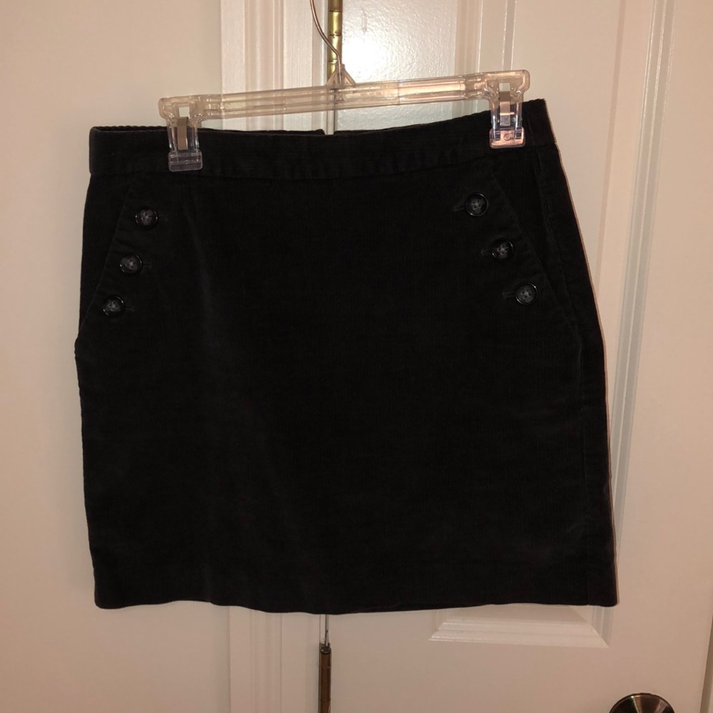 banana republic corduroy skirt